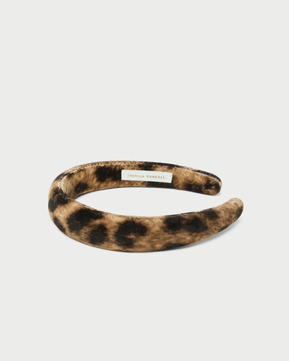 Marina Leopard Puffy Headband