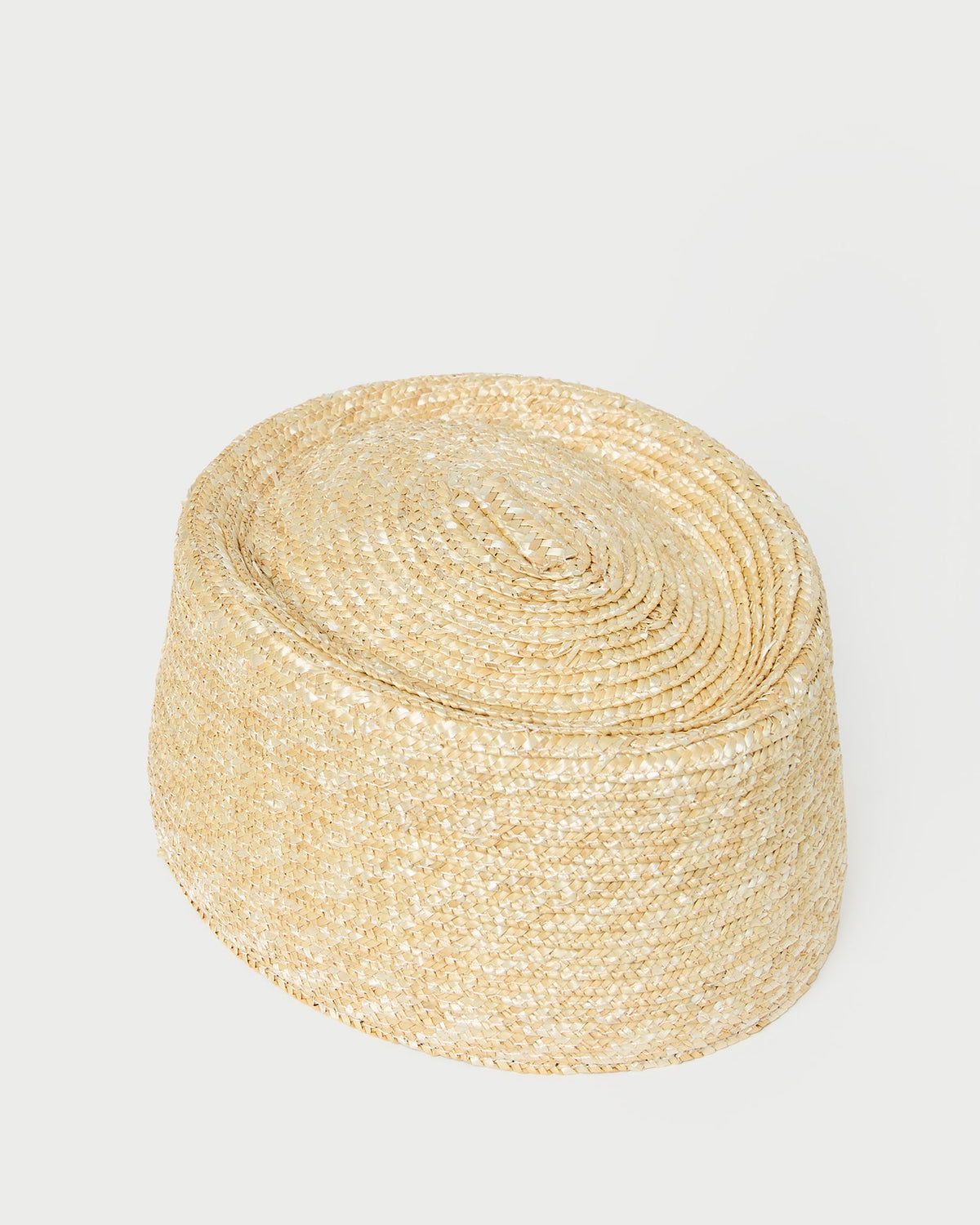 Jackie Natural Hat in natural straw.