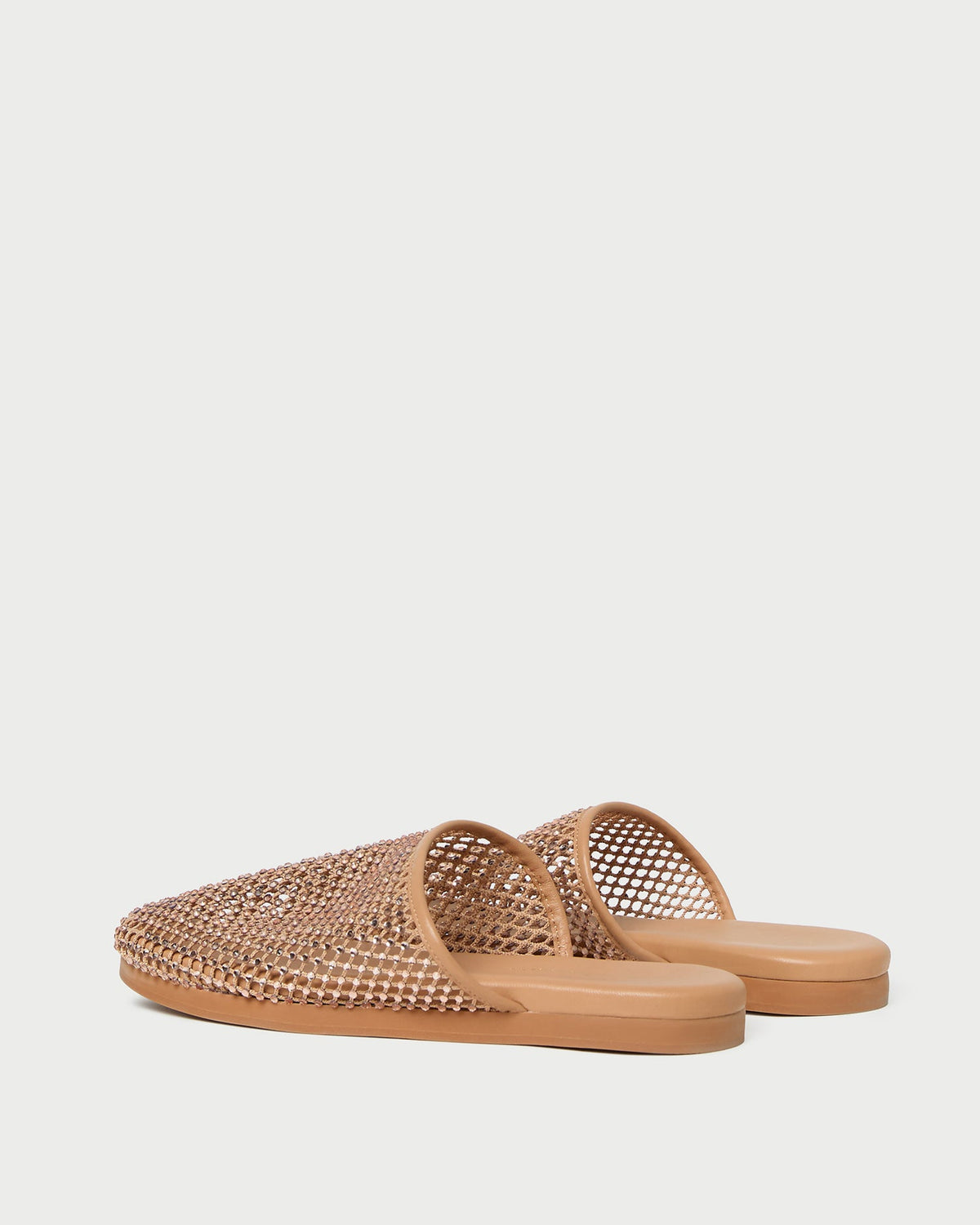 Roni Netted Slide in Dune/Crystal